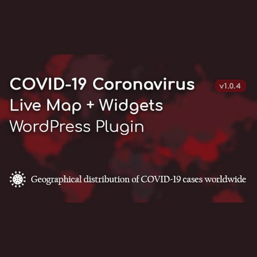 COVID-19 Coronavirus - Live Map & Widgets for WordPress