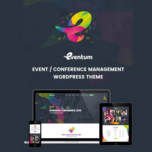 Eventum-Conference-Event-WordPress-Theme.jpg Eventum - Conference & Event WordPress Theme - Image 1