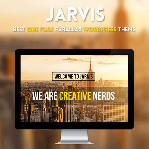 Jarvis - Onepage Parallax WordPress Theme
