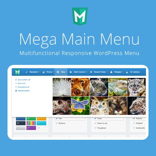 Mega Main Menu - WordPress Menu Plugin