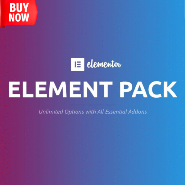 Element Pack – Addon for Elementor Page Builder Plugin (Lifetime Updates and all features unlocked)