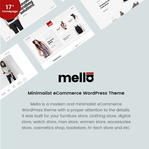 Mella - Minimalist Ajax WooCommerce WordPress Theme